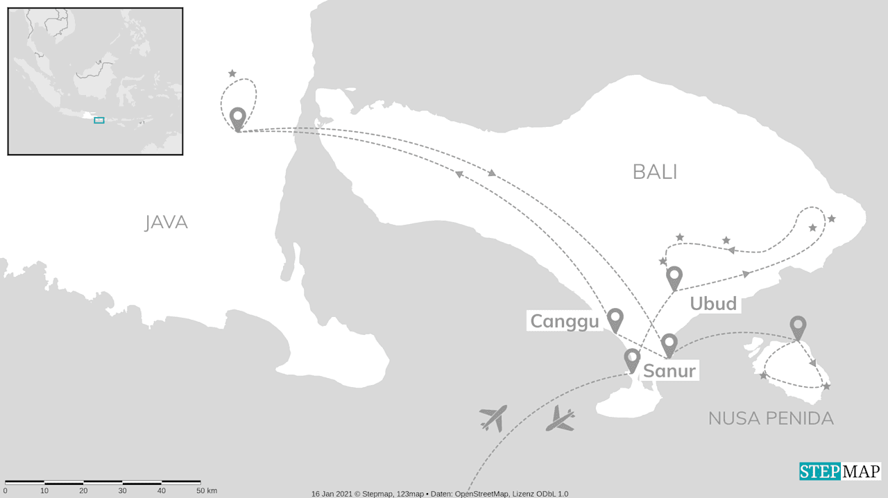 Bali Bucket List: Island-hopping and crater lake bliss