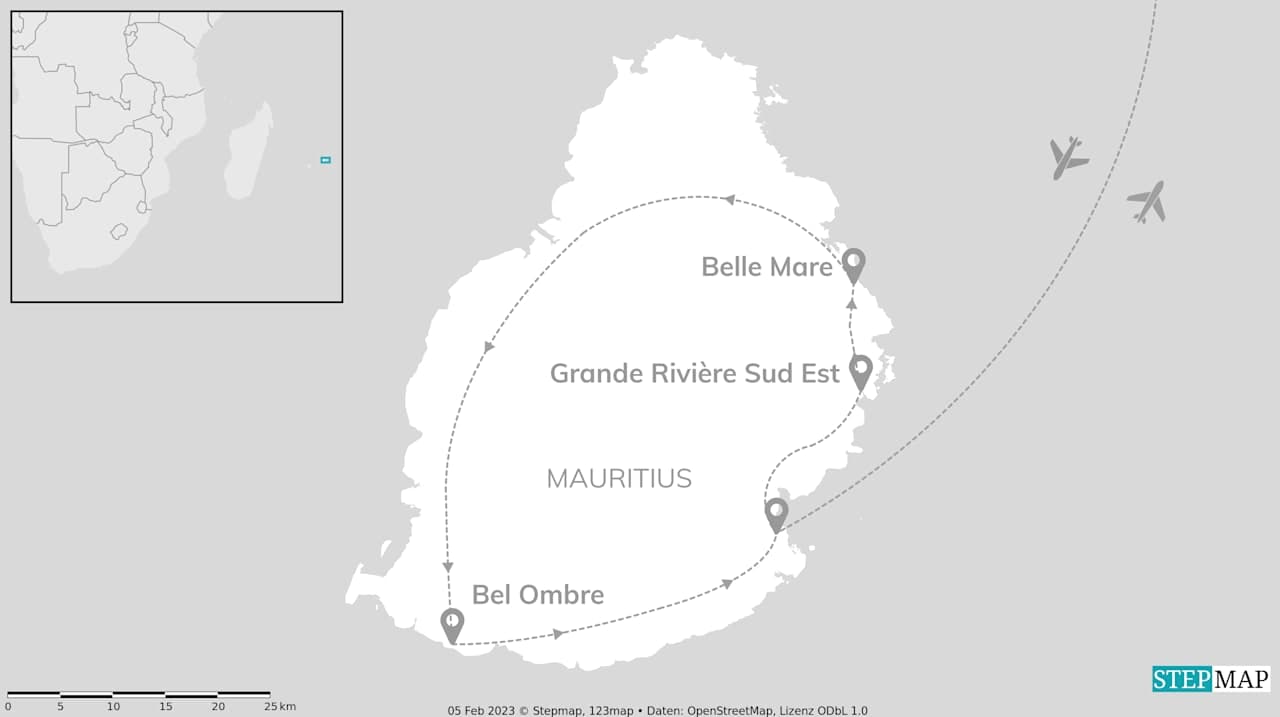 Explore Mauritius: Road trip and glamping in nature